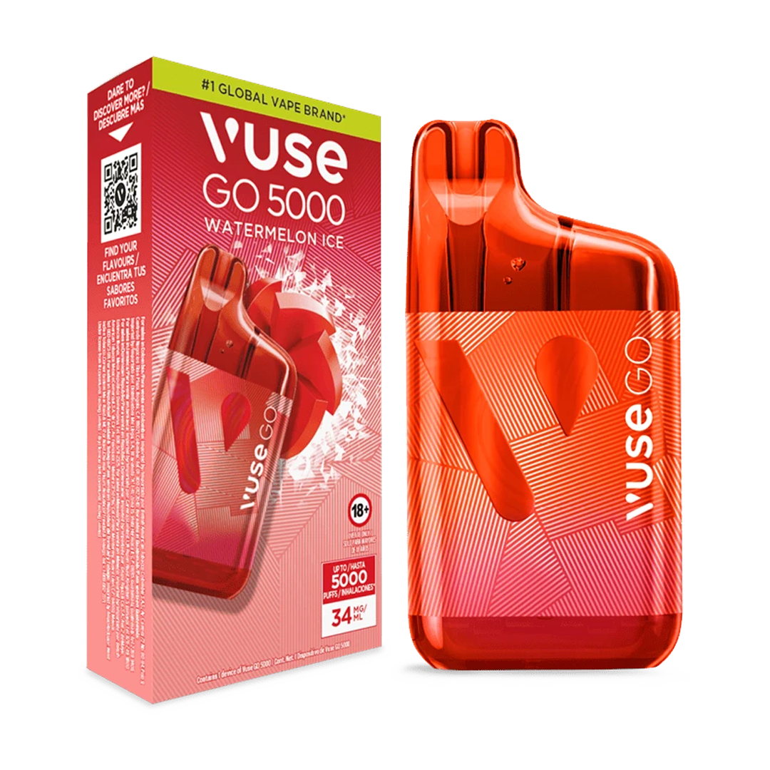 Vuse Mega 5000 Puffs 2.0 Watermelon Ice.